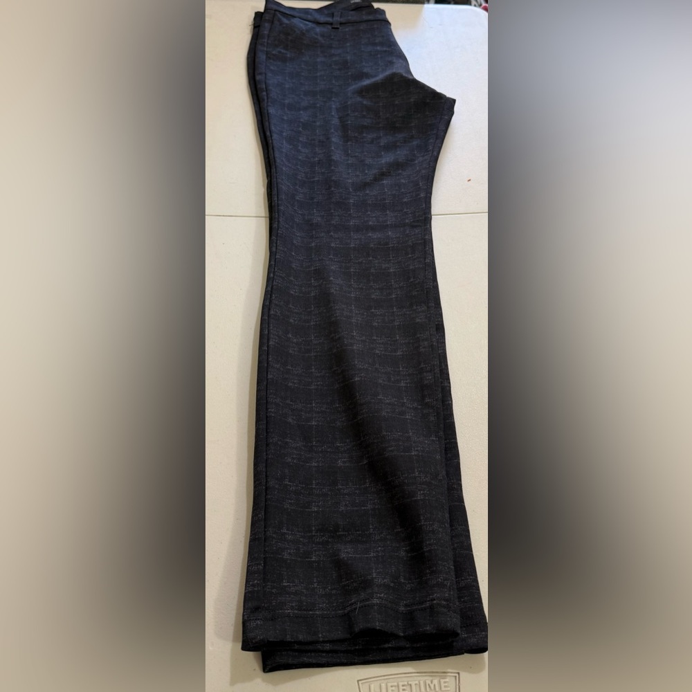 Kut from the Kloth Black Tweed-Effect Maxi Jeans